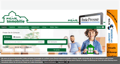 Desktop Screenshot of immobilien.freiepresse.de